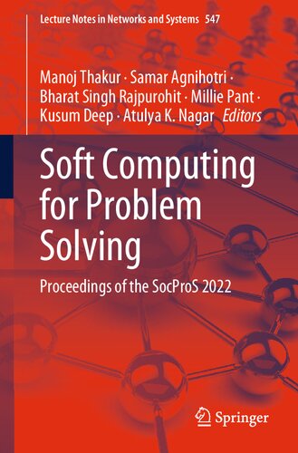 Soft Computing for Problem Solving: Proceedings of the SocProS 2022