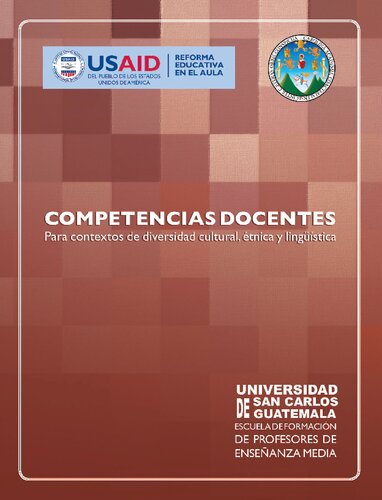Competencias docentes: para contextos de diversidad cultural, étnica y lingüística