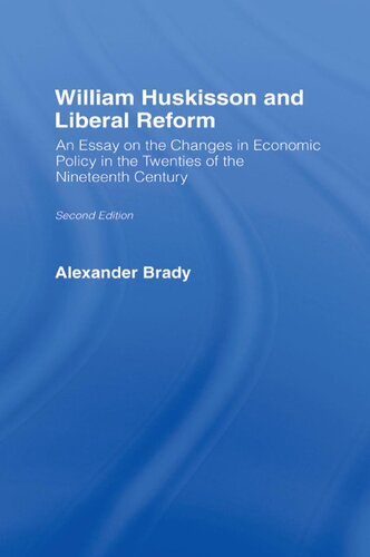 William Huskisson and Liberal Reform