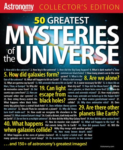 50 Greatest Mysteries of the Universe