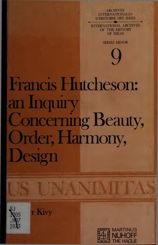 An Inquiry Concerning Beauty, Order, Harmony, Design (& On Laughter)