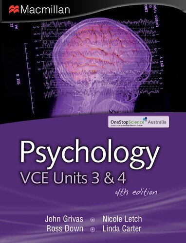 Psychology VCE Units 3 & 4