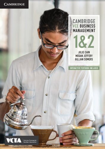 Cambridge VCE Business Management Units 1 & 2