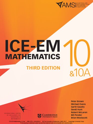 ICE-EM Mathematics, 10 & 10A
