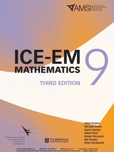 ICE-EM Mathematics Year 9