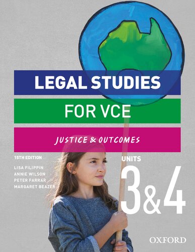 Legal Studies for VCE, Justice & Outcomes: Units 3 & 4