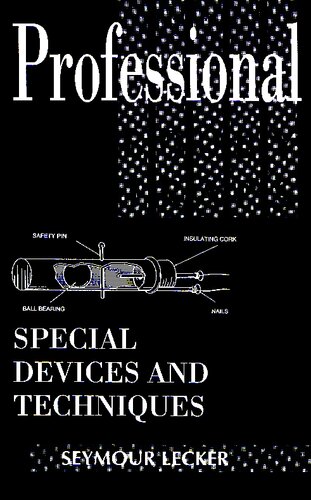 Professional Booby Traps: Special Devices And Techniques