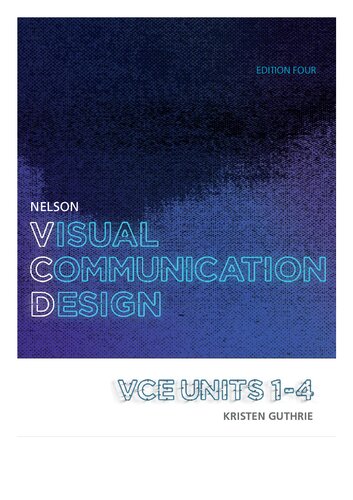 Nelson Visual Communication Design VCE Units 1-4