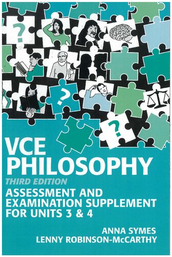 VCE Philosophy: assessment and examination supplement for VCE units 3 & 4