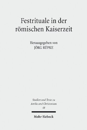 Festrituale in der römischen Kaiserzeit