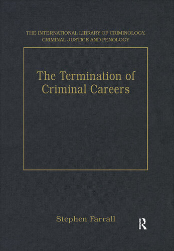 The Termination of Criminal Careers