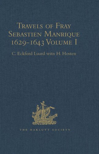 Travels of Fray Sebastien Manrique 1629-1643