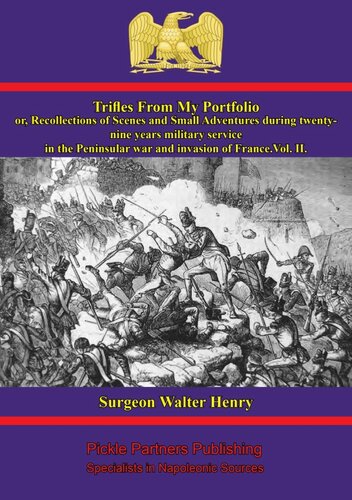 Trifles From My Portfolio; Or, Recollections Of Scenes And Small Adventures - Vol. II