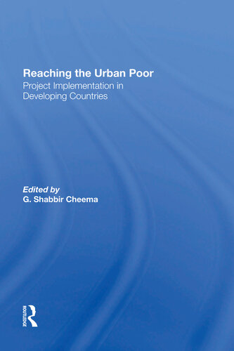 Reaching The Urban Poor: Project Implementation In Developing Countries