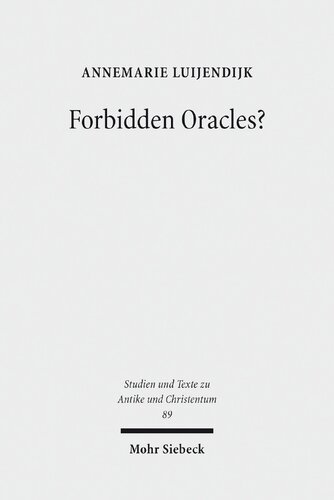 Forbidden Oracles?: The Gospel of the Lots of Mary