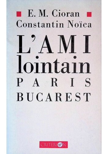 L'Ami lointain Paris Bucarest