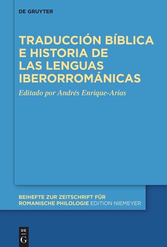Traducción bíblica e historia de las lenguas iberorrománicas