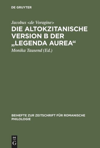 Die altokzitanische Version B der 