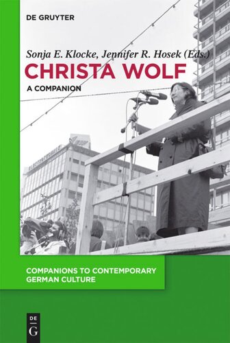 Christa Wolf: A Companion