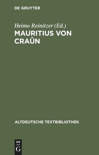 Mauritius von Craûn