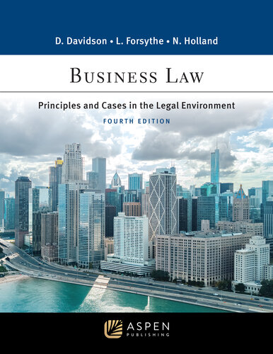 Business Law: Principles and Cases in the Legal Environment