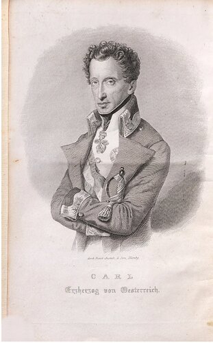 Carl, Erzherzog von Österreich und die österreichische Armee unter ihm