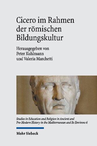 Cicero im Rahmen der römischen Bildungskultur