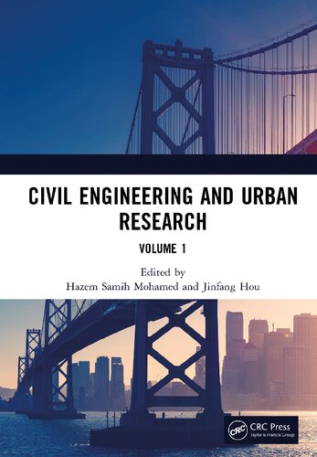 Civil Engineering and Urban Research: Volume 1