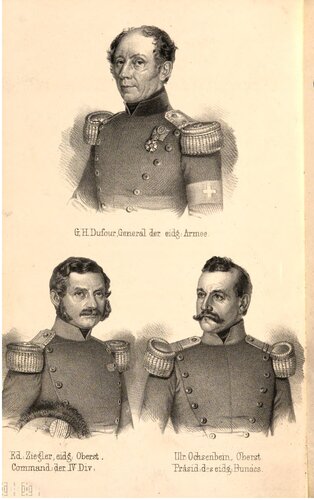 Die Geschichte der Ereignisse in der Schweiz seit der Aargauischen Klosteraufhebung 1841 bis zur Auflösung des Sonderbundes und der Ausweisung der Jesuiten: mit einer geschichtlichen Einleitung der Ereignisse von 1830 bis 1840 : nebst Darstellung der Begebenheiten in Frankreich, Deutschland und Italien bis zum Juni 1848 : mit besonderer Berücksichtigung der Militärverhältnisse der Schweiz. Eidgenossenschaft und des Auslandes