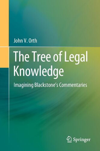 The Tree of Legal Knowledge: Imagining Blackstone’s Commentaries