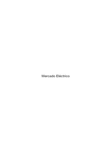 Mercado eléctrico