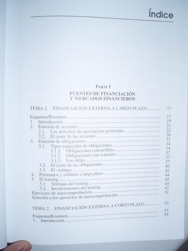 Manual de teoría de la Financiación