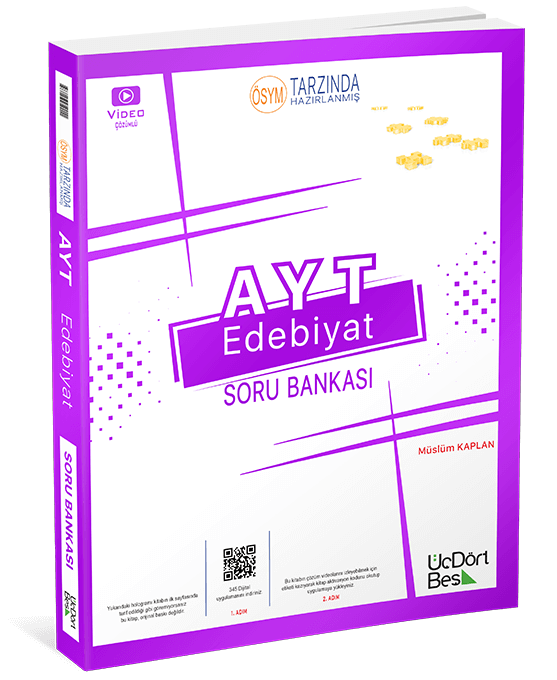 2023 345 Yayınları AYT Edebiyat Soru Bankası