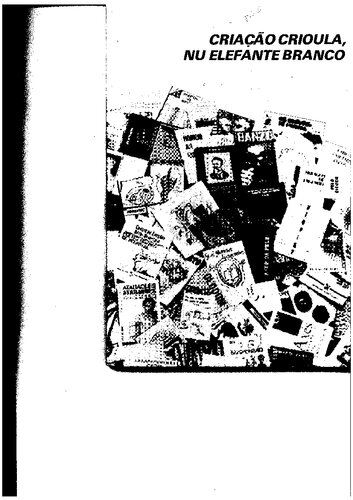 Criação crioula, nu elefante branco (I Encontro de Poetas e Ficcionistas Negros Brasileiros - São Paulo - Setembro de 1985)