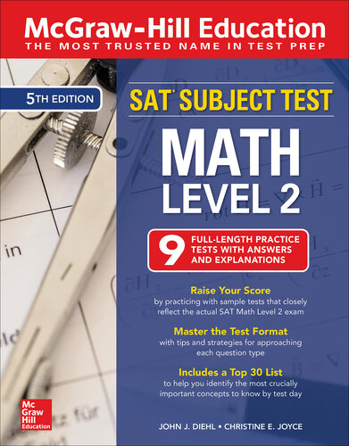 McGraw-Hill Education SAT Subject Test Math Level 2