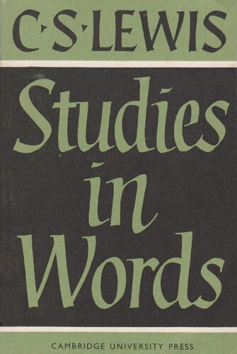 Studies in Words