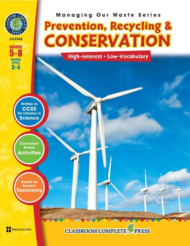 Prevention, Recycling & Conservation