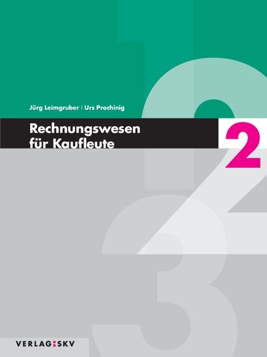 Rechnungswesen für Kaufleute 2