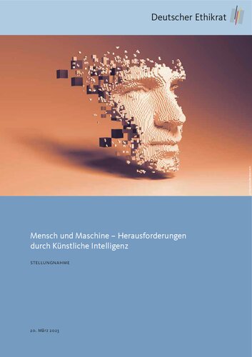 Mensch und Maschine – Herausforderungen durch Künstliche Intelligenz. Stellungnahme
