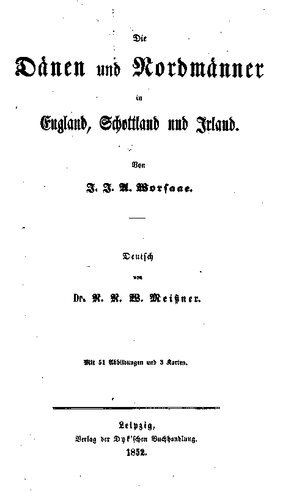 Die Dänen und Nordmänner in England, Schottland und Irland