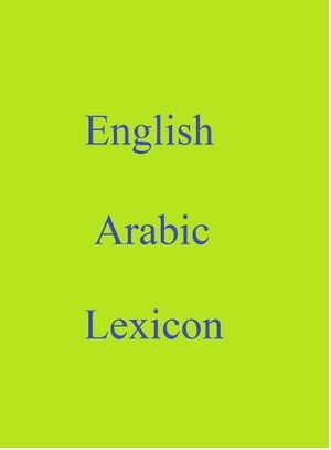 English Arabic Lexicon