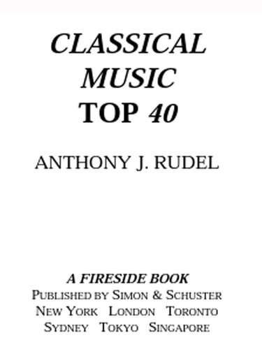 Classical Music Top 40: Learn How To Listen To And Appreciate The 40 Most Popular And Important Pieces I