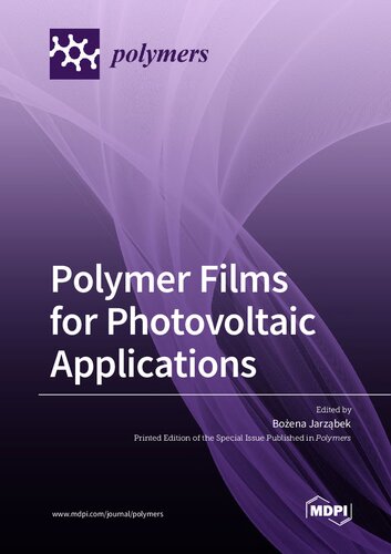 Polymer Films for Photovoltaic Applications