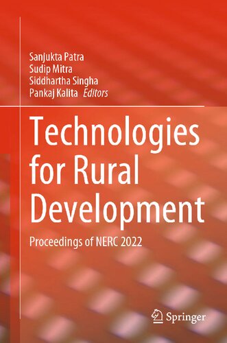 Technologies for Rural Development: Proceedings of NERC 2022