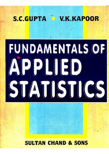 Fundamentals of Applied Statistics