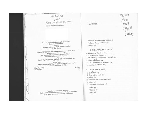 The Dynamics of Literary Response