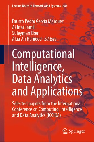 Computational Intelligence, Data Analytics and Applications: Selected papers from the International Conference on Computing