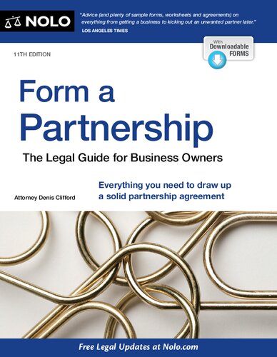 Form a Partnership: The Legal Guide for Business Owners