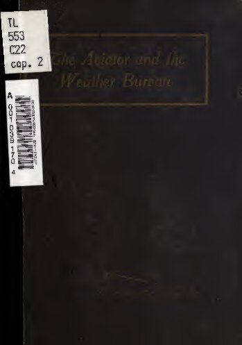 The Aviator and the Weather Bureau