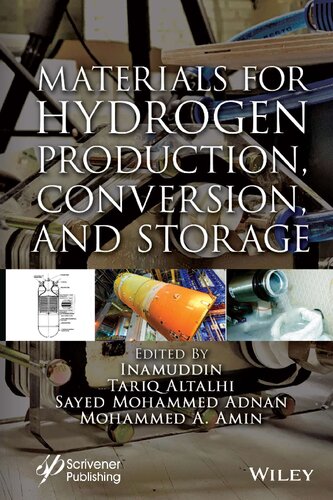 Materials for Hydrogen Production, Conversion, and Storage